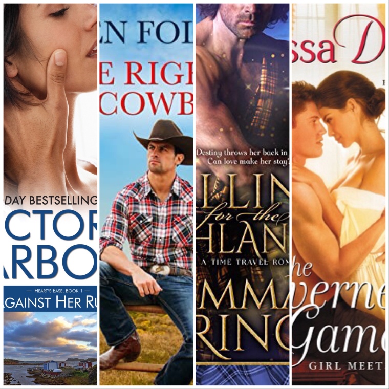 Romance Reads book collage